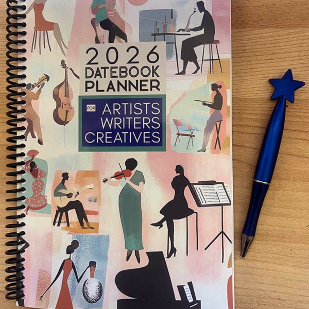 2026 Datebook Planner for Artists Writers Creatives